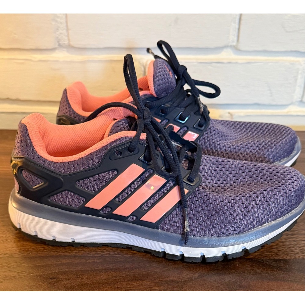 Adidas Cloudfoam Ortholite Womens Purple Pink Running Shoes Size 6 Athleisure